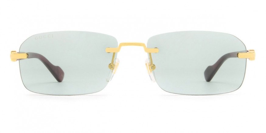 Gucci GG1221S-003 GOLD-BURGUNDY-GREEN 56-16-140 Unisex Günes Gözlük