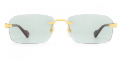 Gucci GG1221S-003 GOLD-BURGUNDY-GREEN 56-16-140 Unisex Günes Gözlük